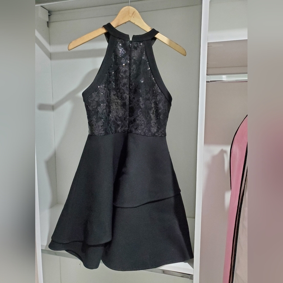 Blink blank black teen sequence dress - Picture 2 of 2